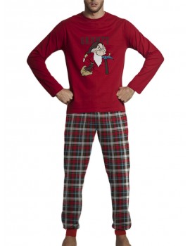 Pijama Disney Hombre Gruñón Algodón Invierno Navidad