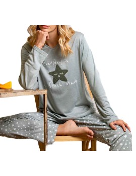 Pijama mujer invierno Admas estrella