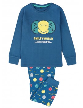 Pijama niño Smiley algodón